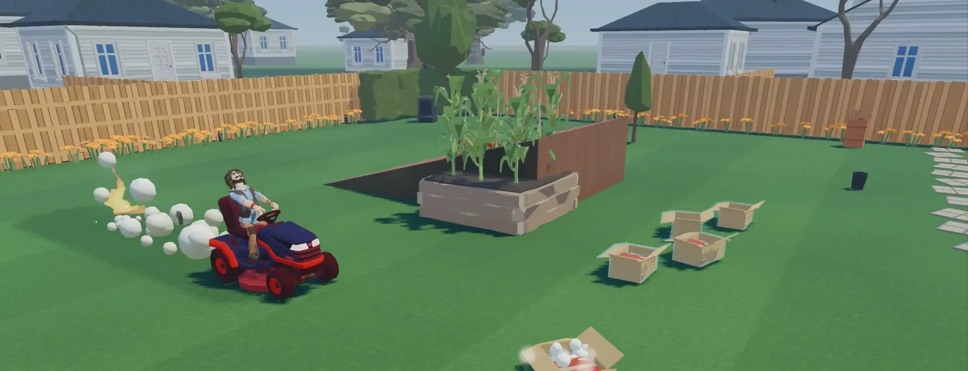 Mowed Down wide poster